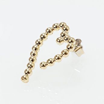 ハート スタッズ ピアス イヤリング Heart Studs Pierce Earring