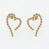 ハート スタッズ ピアス イヤリング Heart Studs Pierce Earring