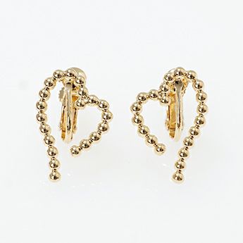 ハート スタッズ ピアス イヤリング Heart Studs Pierce Earring