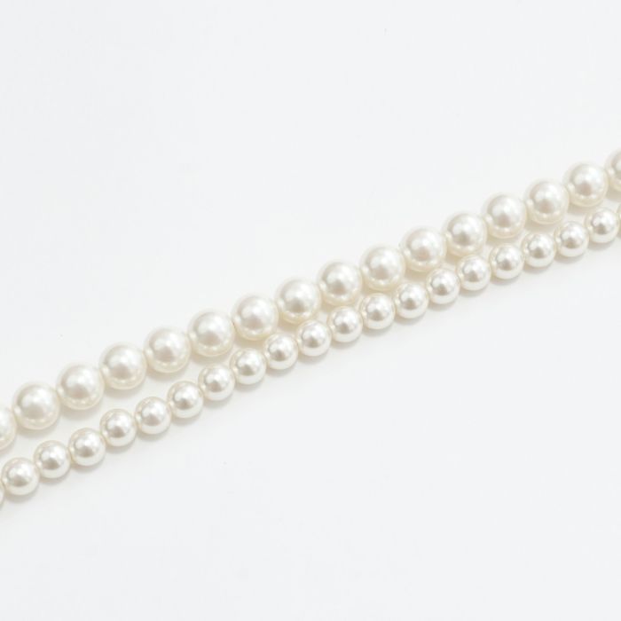 2連 ロング パール ネックレス Double Long Pearl Necklace