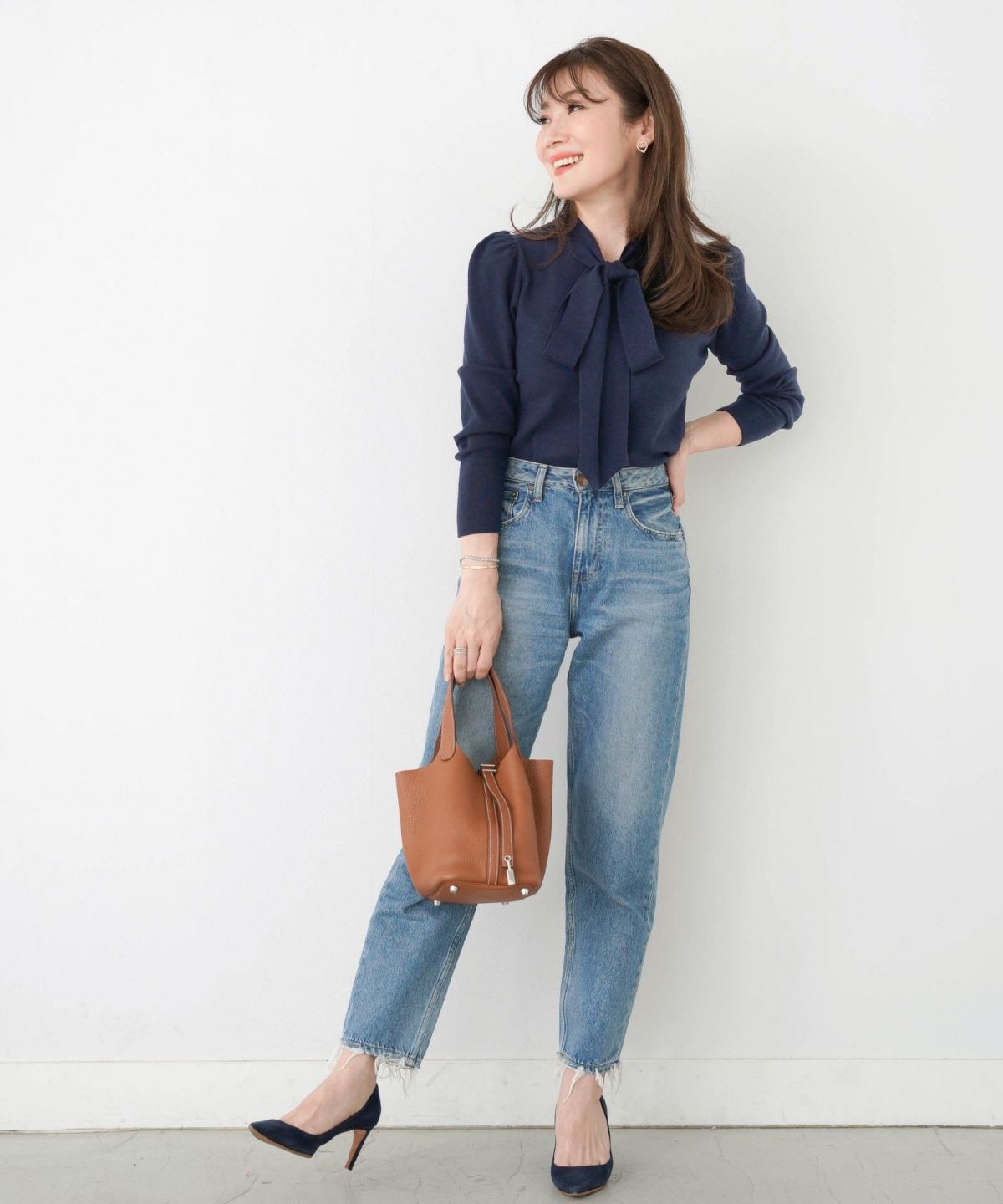 新色追加 手洗い可 トップス レディース かわいい オフィス きれいめ バイカラー 白黒 上品 ジョイントスペース