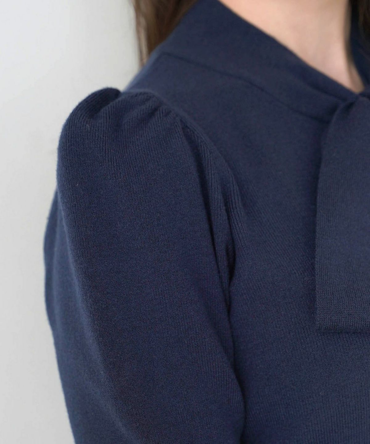 新色追加 手洗い可 トップス レディース かわいい オフィス きれいめ バイカラー 白黒 上品 ジョイントスペース