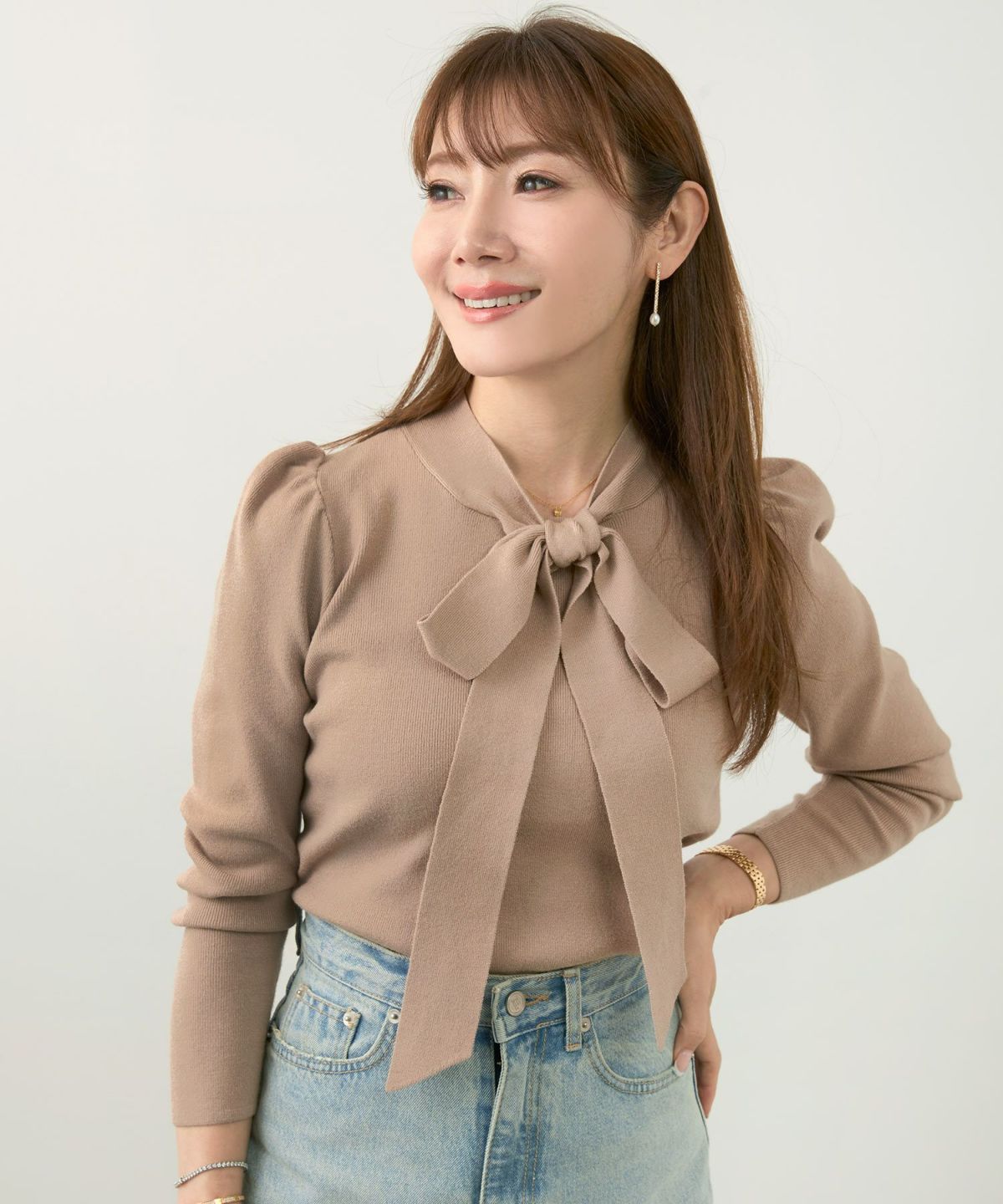 新色追加 手洗い可 トップス レディース かわいい オフィス きれいめ バイカラー 白黒 上品 ジョイントスペース