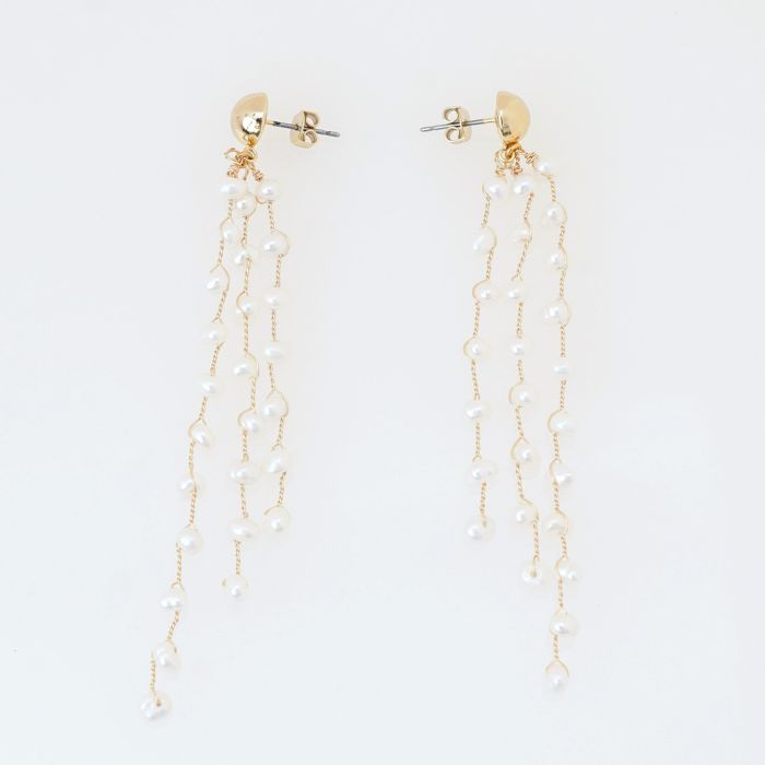 スパークリング パール ピアス イヤリング Sparkling Pearl Pierce Earring