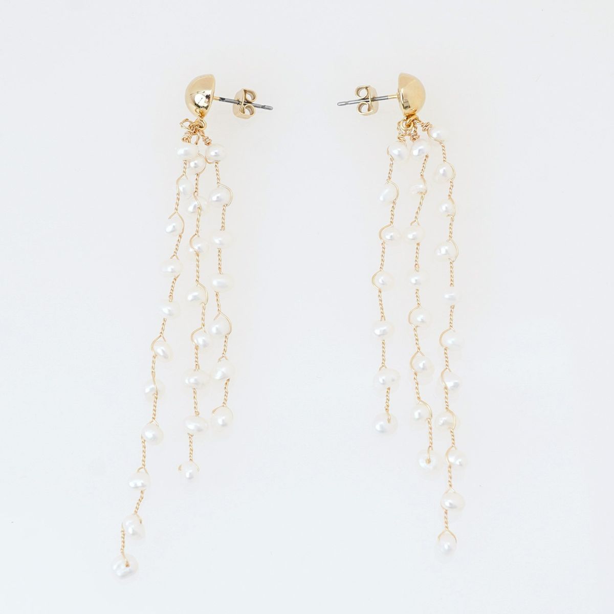 スパークリング パール ピアス イヤリング Sparkling Pearl Pierce Earring