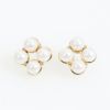 クローバー パール ピアス イヤリング Clover Pearl Pierce Earring