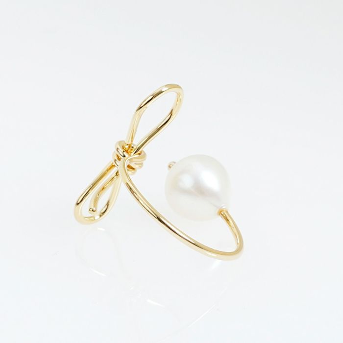 リボン パール リング Ribbon Pearl Ring