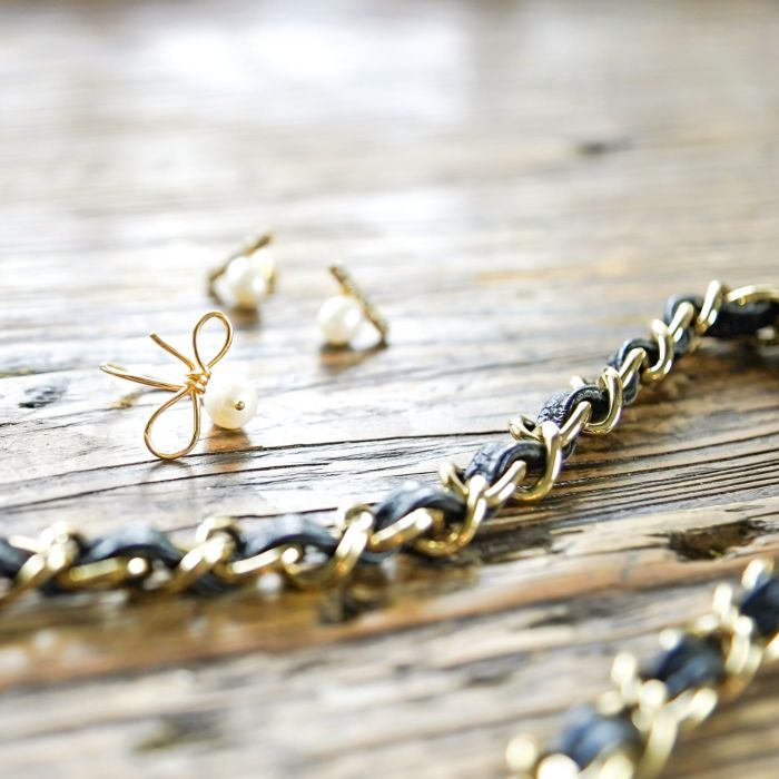 リボン パール リング Ribbon Pearl Ring