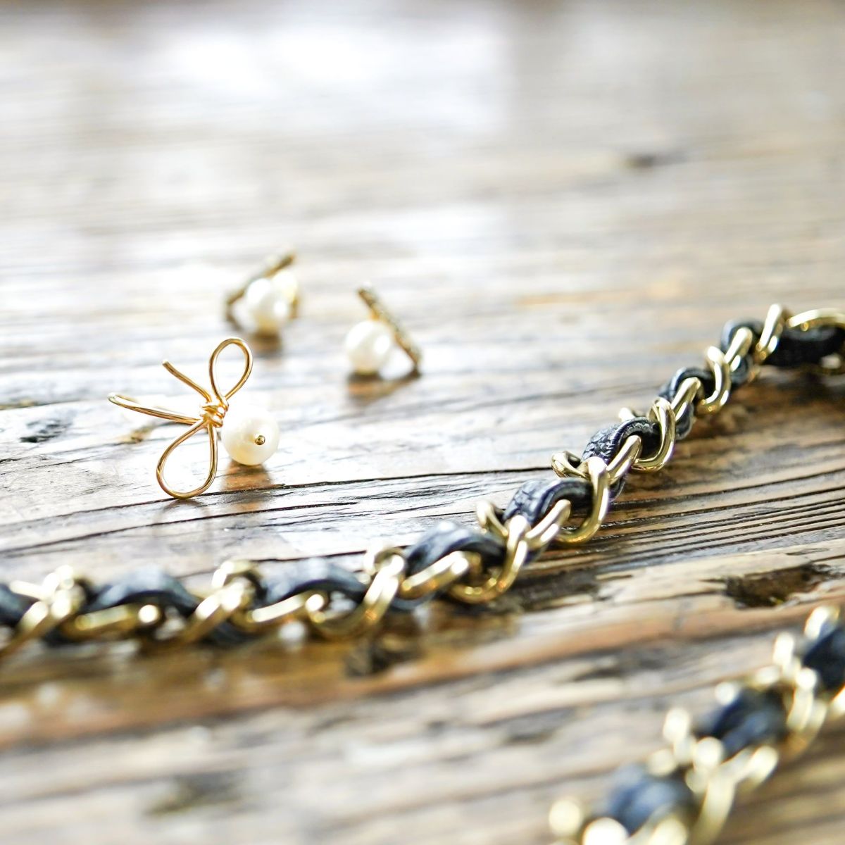 リボン パール リング Ribbon Pearl Ring