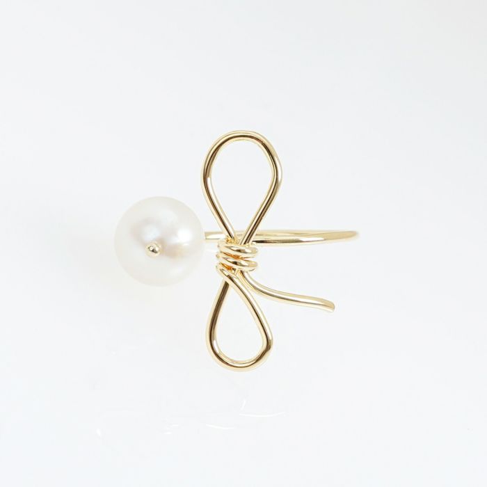 リボン パール リング Ribbon Pearl Ring