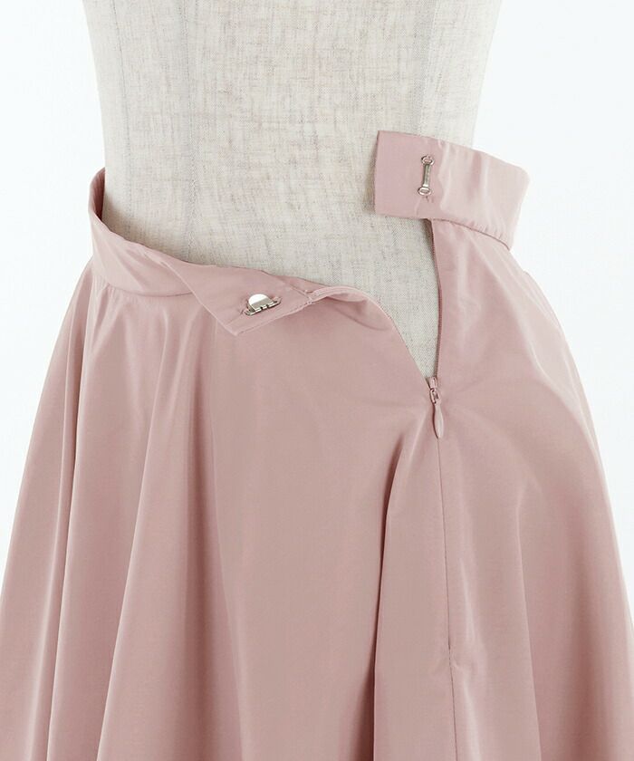 サークルパターン/上品/エレガント/ミモレ丈/春