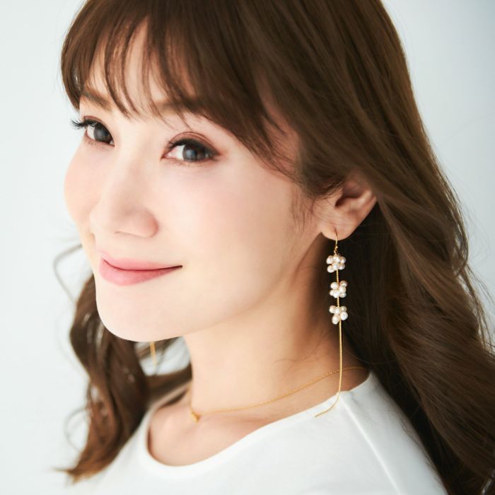 ポンポン 淡水 パール ピアス イヤリング PON PON Freshwater Pearl Pierce Earring