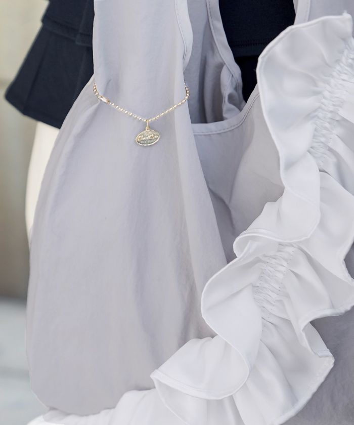 新色追加/アイボリー/ネイビー/ピンク/ベージュ/くすみブルー/バッグ/撥水/スナップボタン/折りたたみ/コンパクト/エコバッグ/買い物バッグ/レジバッグ/収納力/軽い/軽量/使いやすい/シンプル/運動会/ピクニック/公園/スーパー/利便性/ポケット