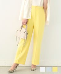 パンツワイドシルエットセンタープレスLiala×PG