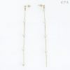 淡水 パール アシンメトリー ピアス イヤリング Freshwater Pearl Asymmetry Pierce Earring