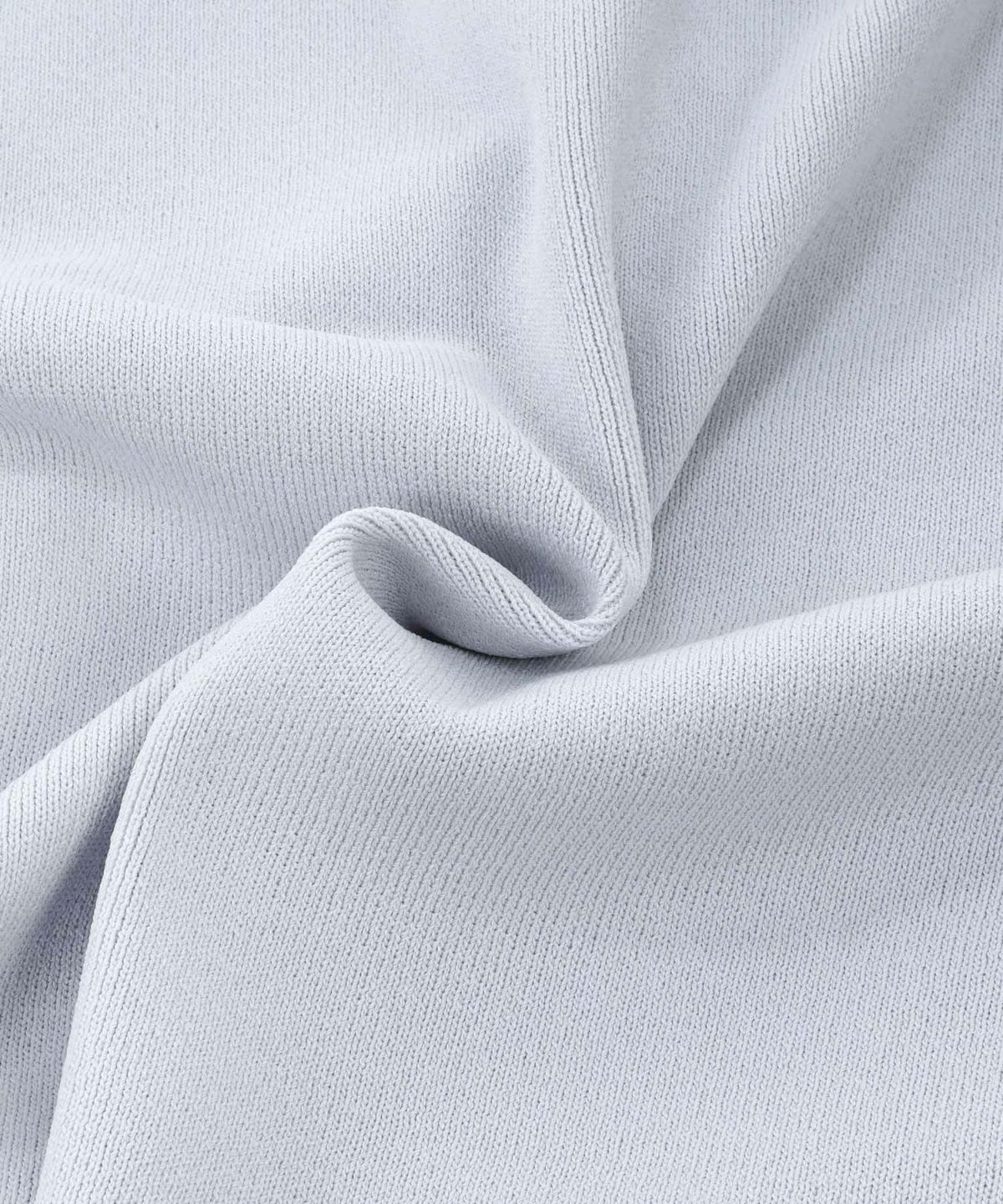 新色追加/手洗い可/マルチニットシリーズ/セットアップ対応商品/リボン/ゴム地/5分袖