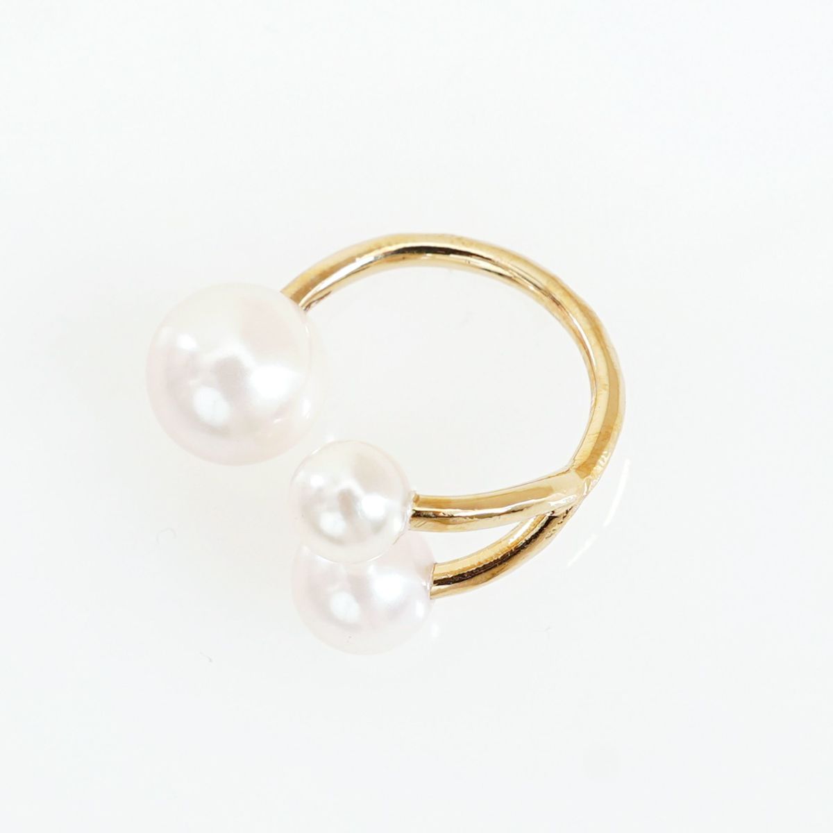 スリー パール リング Three Pearl Ring