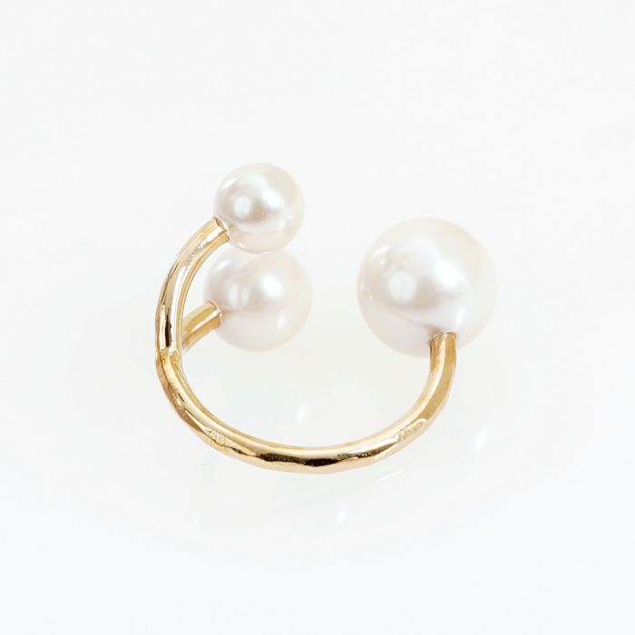 スリー パール リング Three Pearl Ring