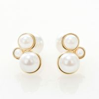 デコラティブ パール キャッチ ピアス イヤリング Decorative Pearl Catch Pierce Earring