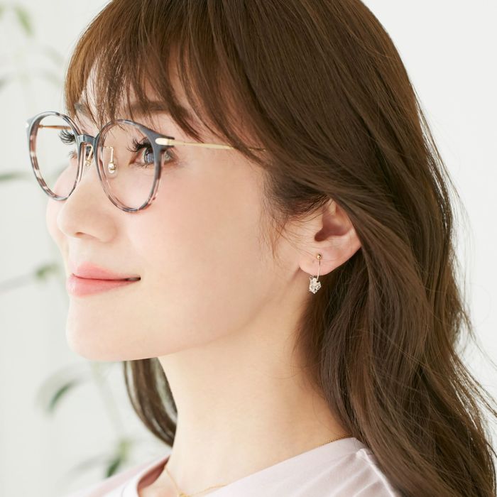 2way クリスタル イヤリング 2way Crystal Earring