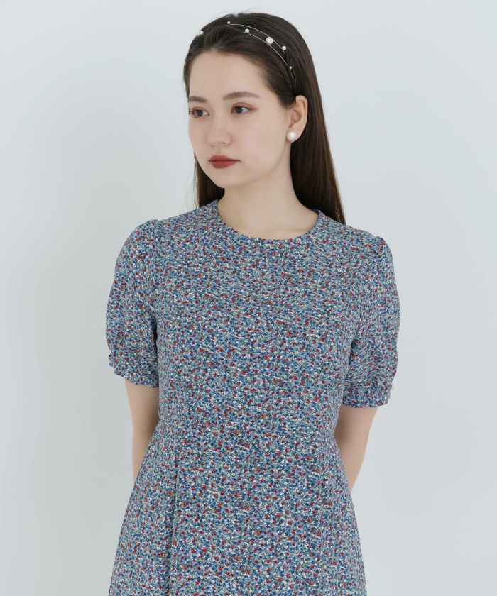 限定Price！SALE パフスリーブ マーメイドワンピース TINA：JOJUN 全3