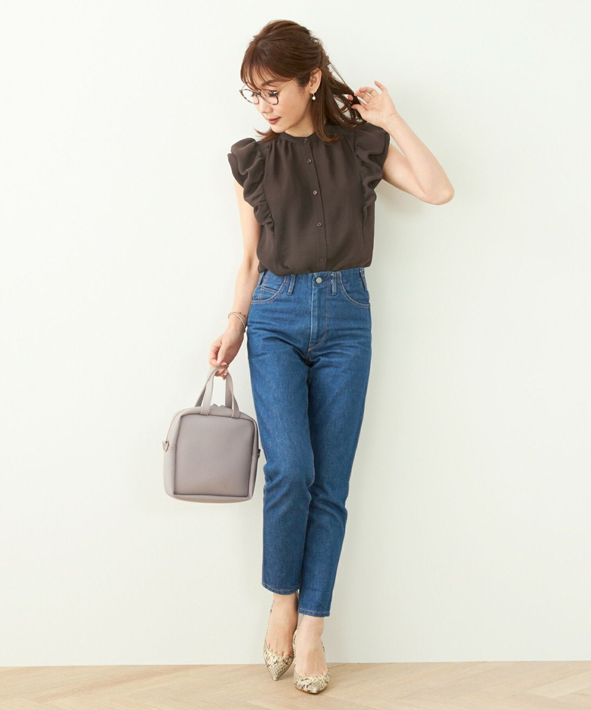 セレクト/マシンウォッシャブル/洗濯機可/スタンドカラー/春/夏