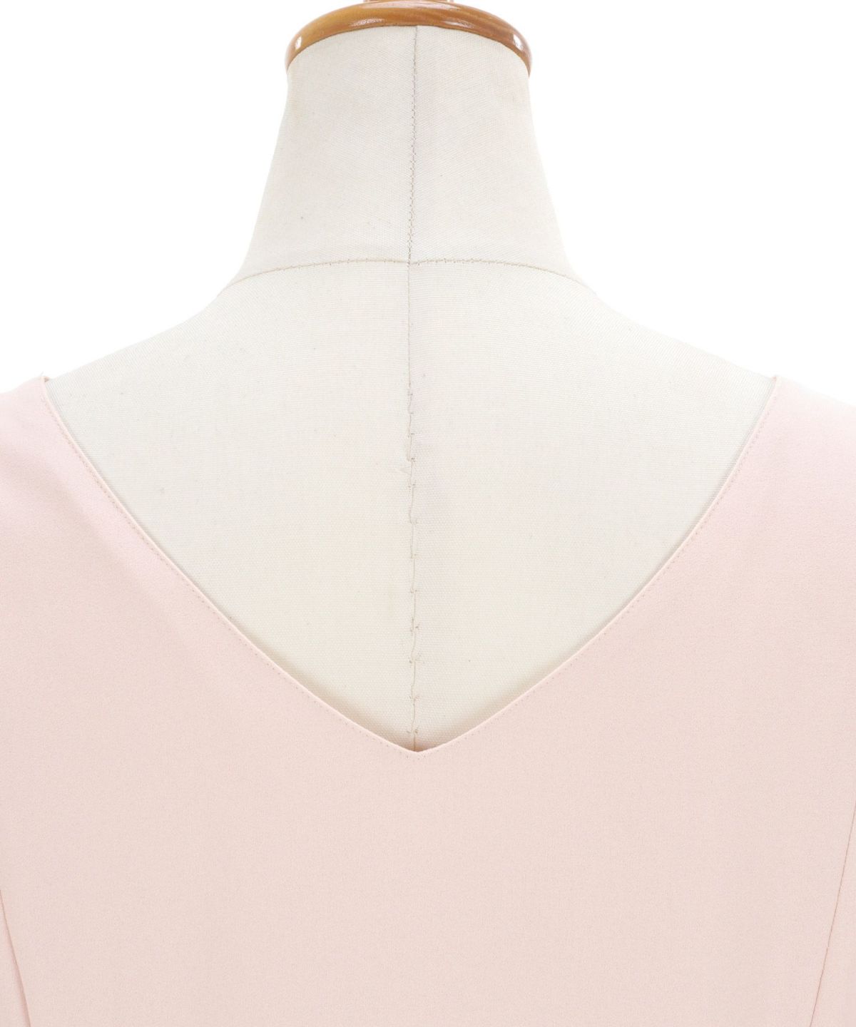 プリマシェレル/PrimaScherrer/レディース/ブラウス/スカラップヘム/ハンギングスリーブ/スリットスリーブ/肩開きデザイン/フレアスリーブ/後ろVネック/上品/綺麗め/サイドファスナー/ホワイト/オフ/ピンク/ネイビー/S/M/