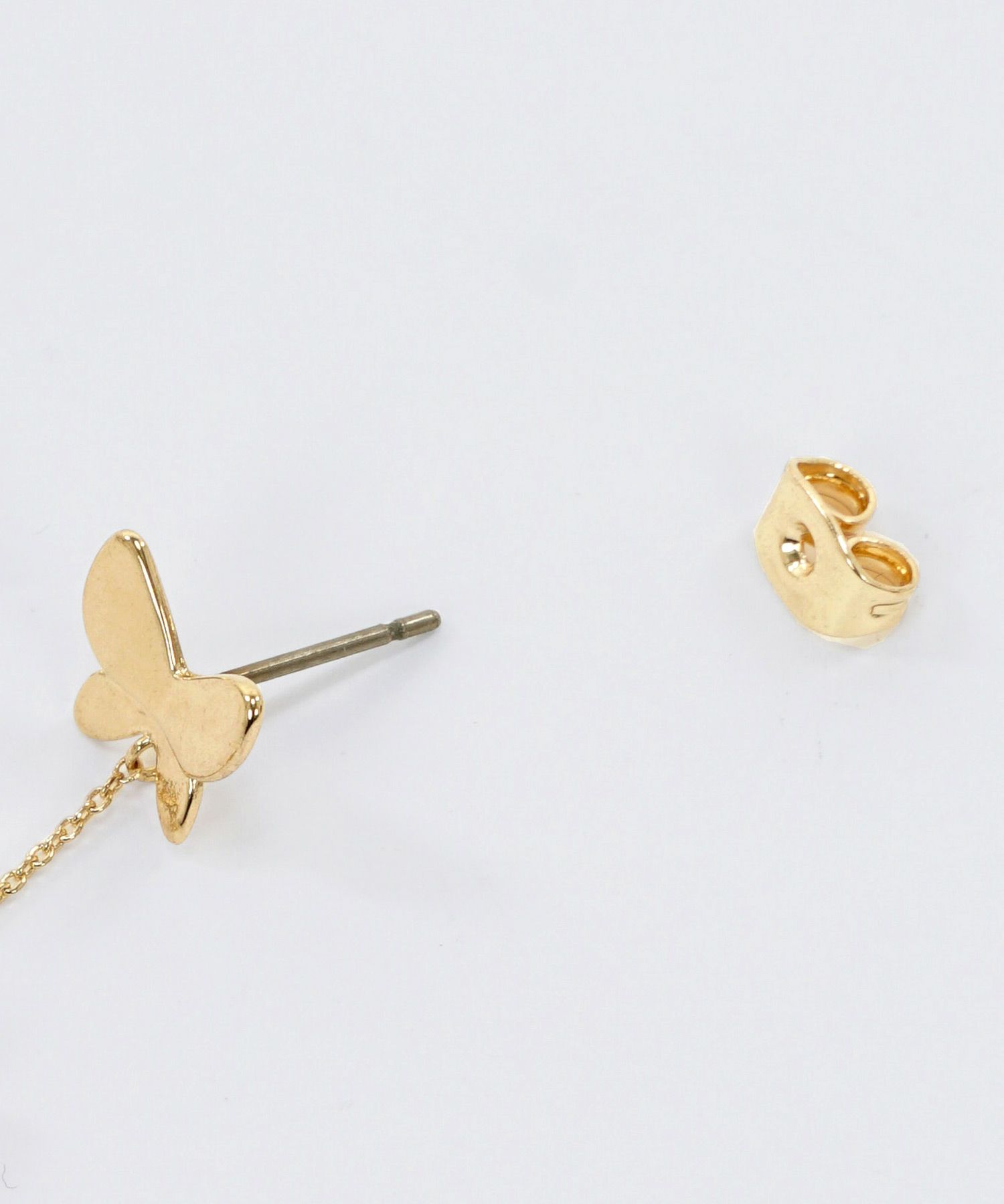 ピアス & イヤリング バタフライ 4連デザイン Prima Scherrer 全1色