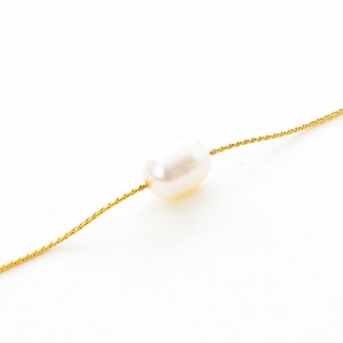 ロング チェーン 2 パール ピアス Long Chain 2 Pearl Pierce