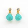 アマゾナイト ストーン ピアス イヤリング Amazonite Stone Pierce Earring