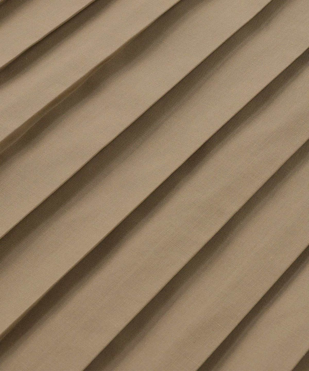 セレクト/プリマシェレル/PrimaScherrer/レディース/トップス/ブラウス/プリーツ/切替え/バンドカラー/ホワイト/モカ/ベージュ/ブラウン/ネイビー/チュニック/シャツ/スタンドカラー/綿混/手洗い/S/M/シンプル/洗える/