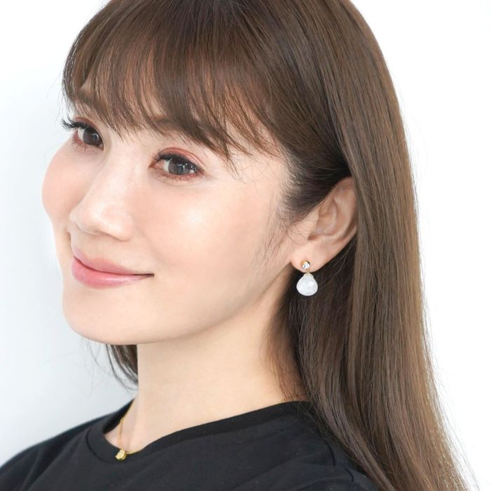 ムーン ストーン ピアス イヤリング Moon Stone Pierce Earring