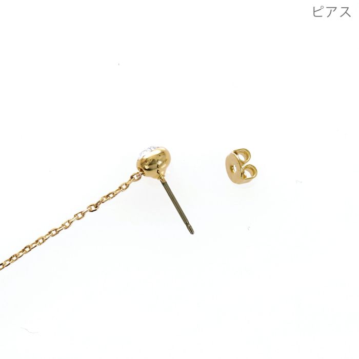 ピンク オパール ロング ピアス イヤリング Pink Opal Long Pierce Earring