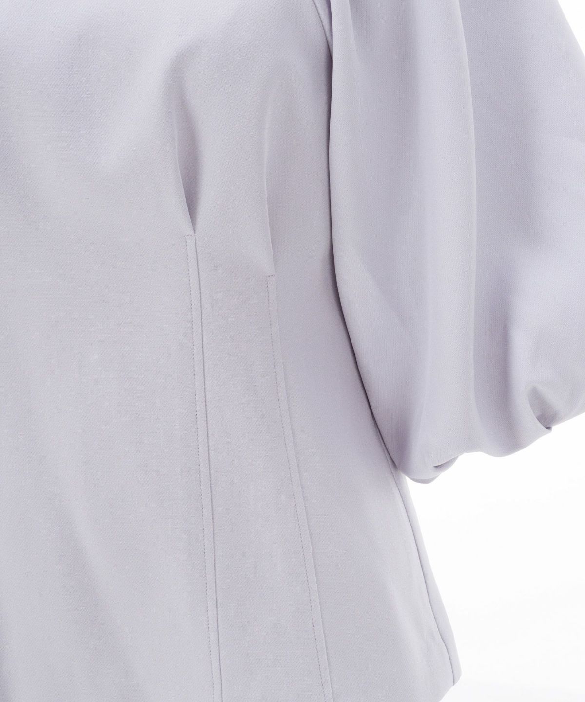 プリマシェレル/PrimaScherrer/レディース/トップス/ブラウス/バルーンスリーブ/ウエストタック/細身/タイトシルエット/メリハリセットアップ対応//S/M/くすみカラー