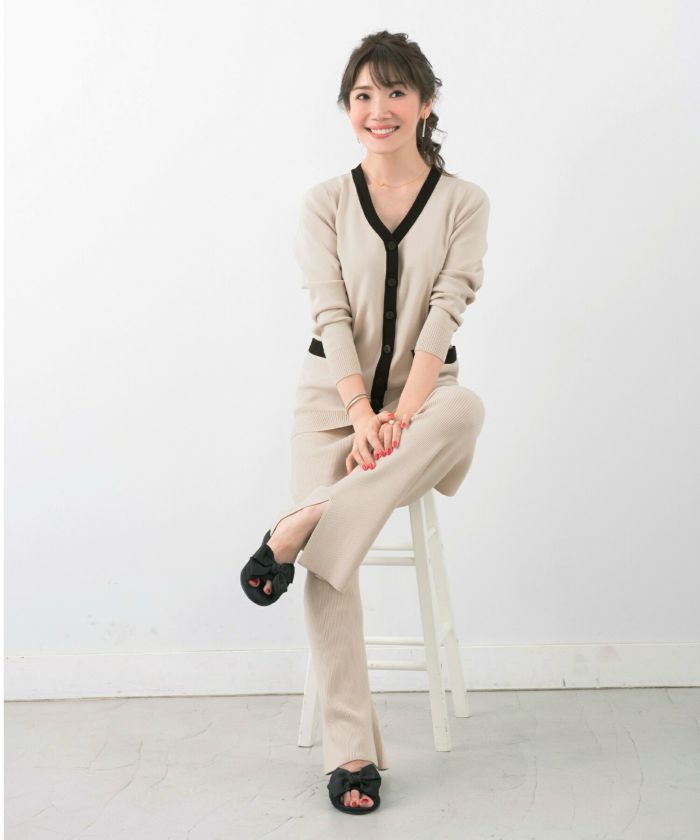 レンチングTM/エコヴェロTM/ウエストゴム/洗濯OK/セットアップ対応商品/S/M/L