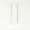 淡水 パール ロング ピアス イヤリング Freshwater Pearl Long Pierce Earring