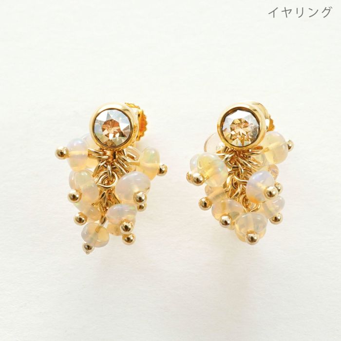 グレープ ピアス イヤリング Grape Pierce Earring