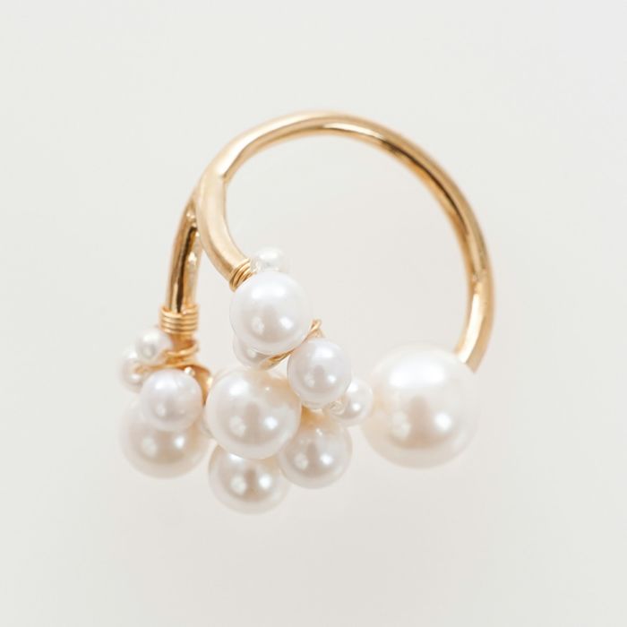 バブル パール リング Bubble Pearl Ring