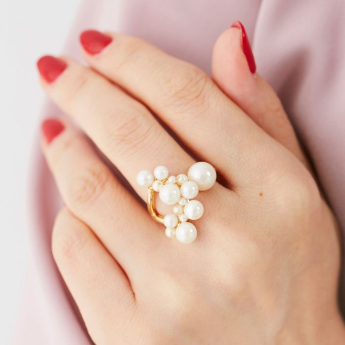 バブル パール リング Bubble Pearl Ring