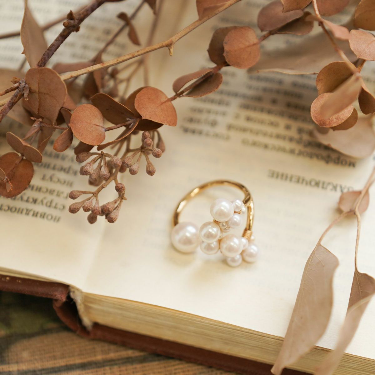 バブル パール リング Bubble Pearl Ring