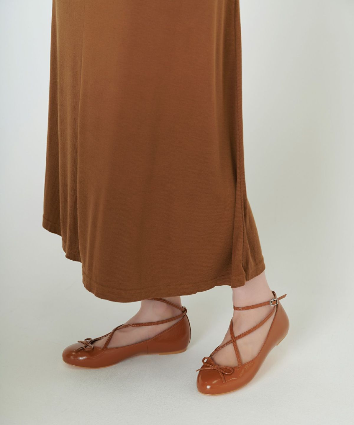 シューズ/バレエシューズ/ピンクベージュ/アイボリー/キャメル/ブラック