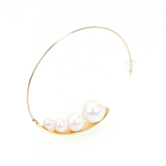 フルムーン パール ピアス Full Moon Pearl Pierce