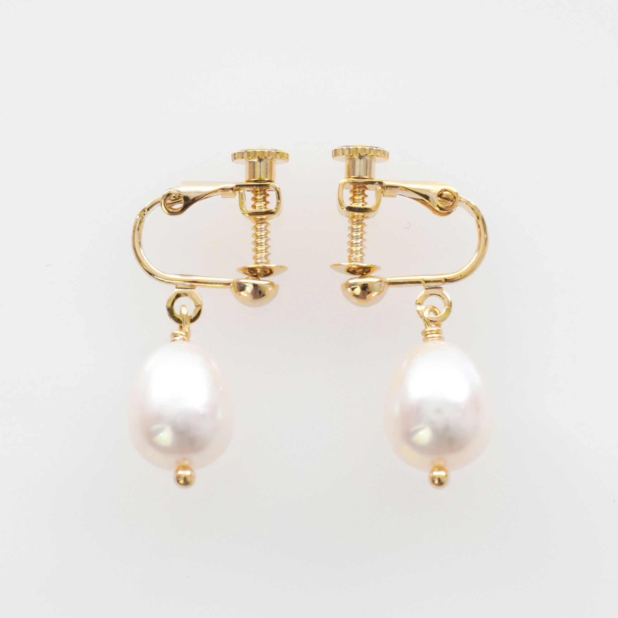 淡水 パール ドロップ ピアス イヤリング