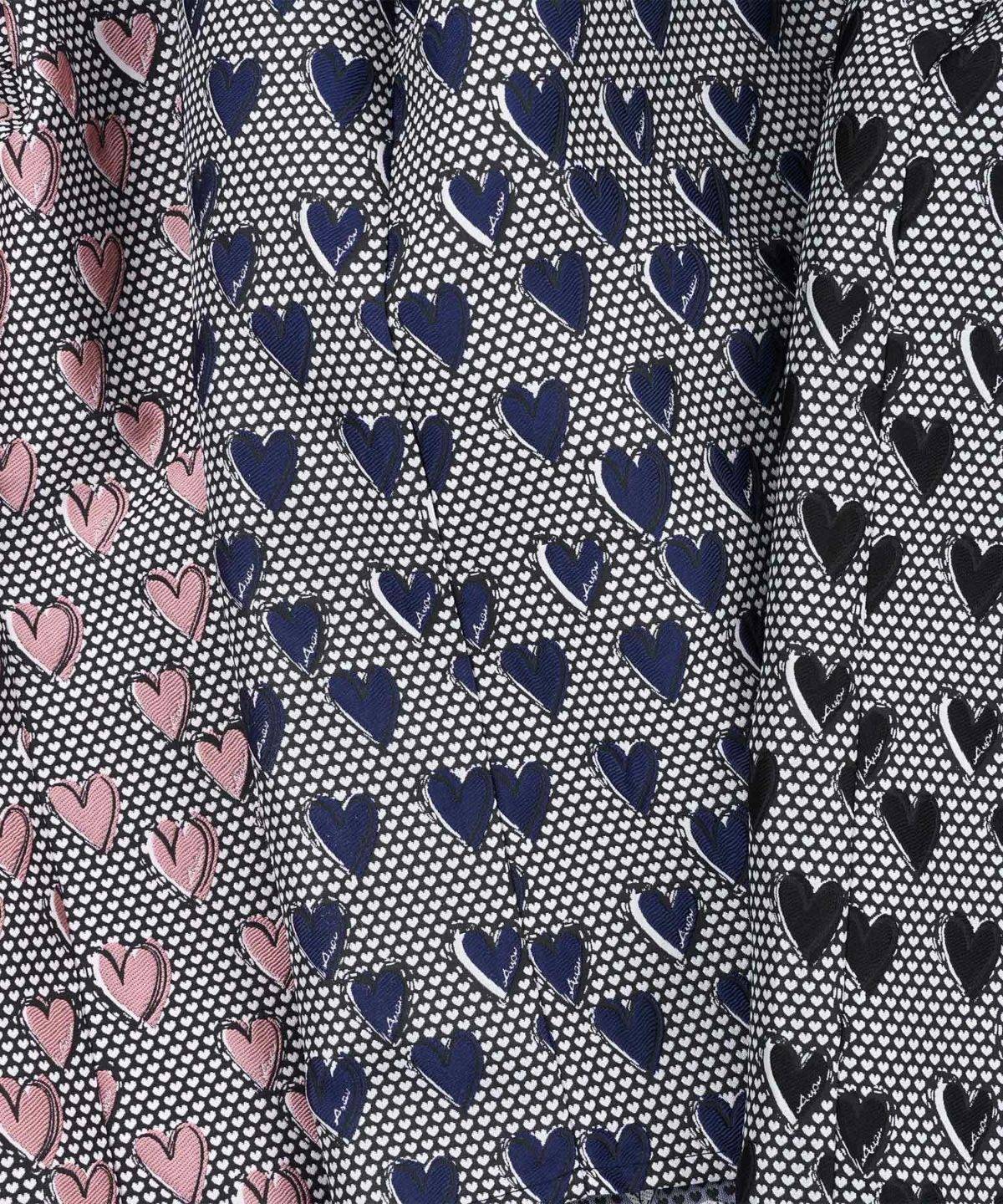 ハート/ふんわり/タックスカート/選べる丈/上品/綺麗め