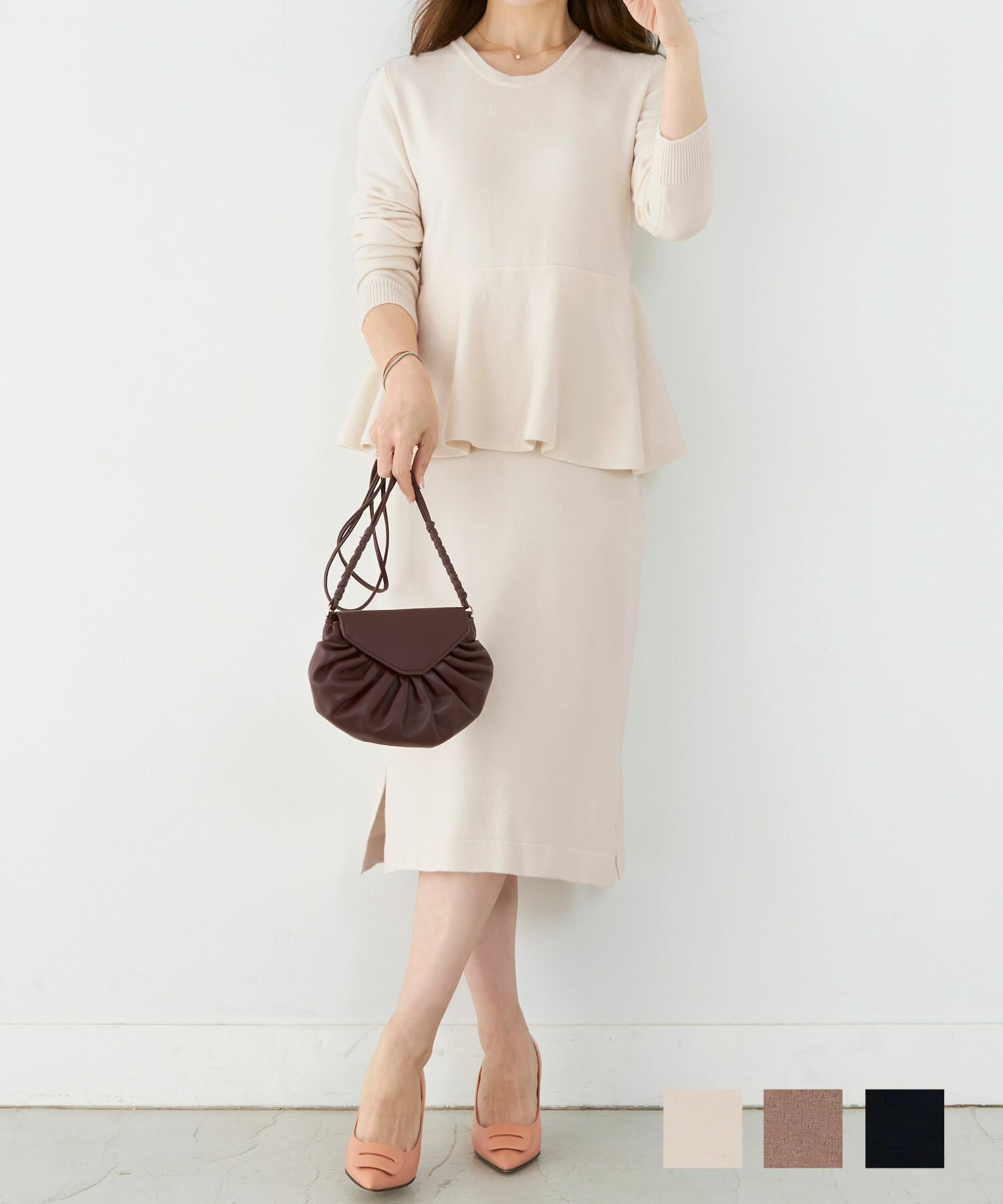 オンライン ショッピング 通販ファッション - ホールガーメント半袖