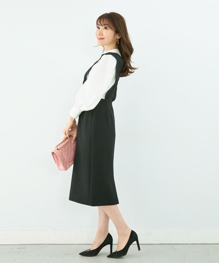 Lajour｜スカラップ*パーツ ジャンパースカート | Rakuten