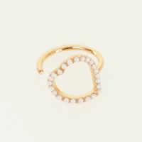 パール ハート シェイプ リング Pearl Heart Shape Ring