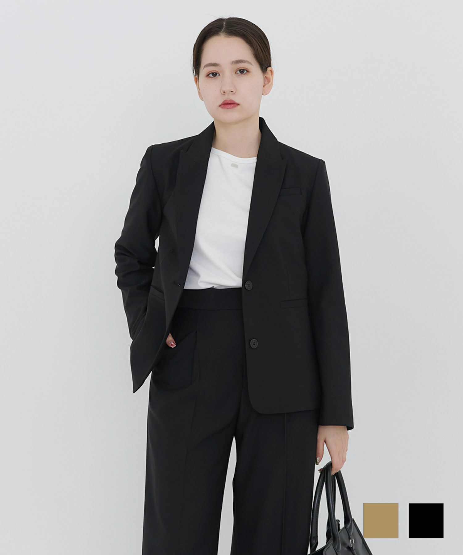 限定Price！SALE シングル テーラードジャケット TINA：JOJUN 全2色 