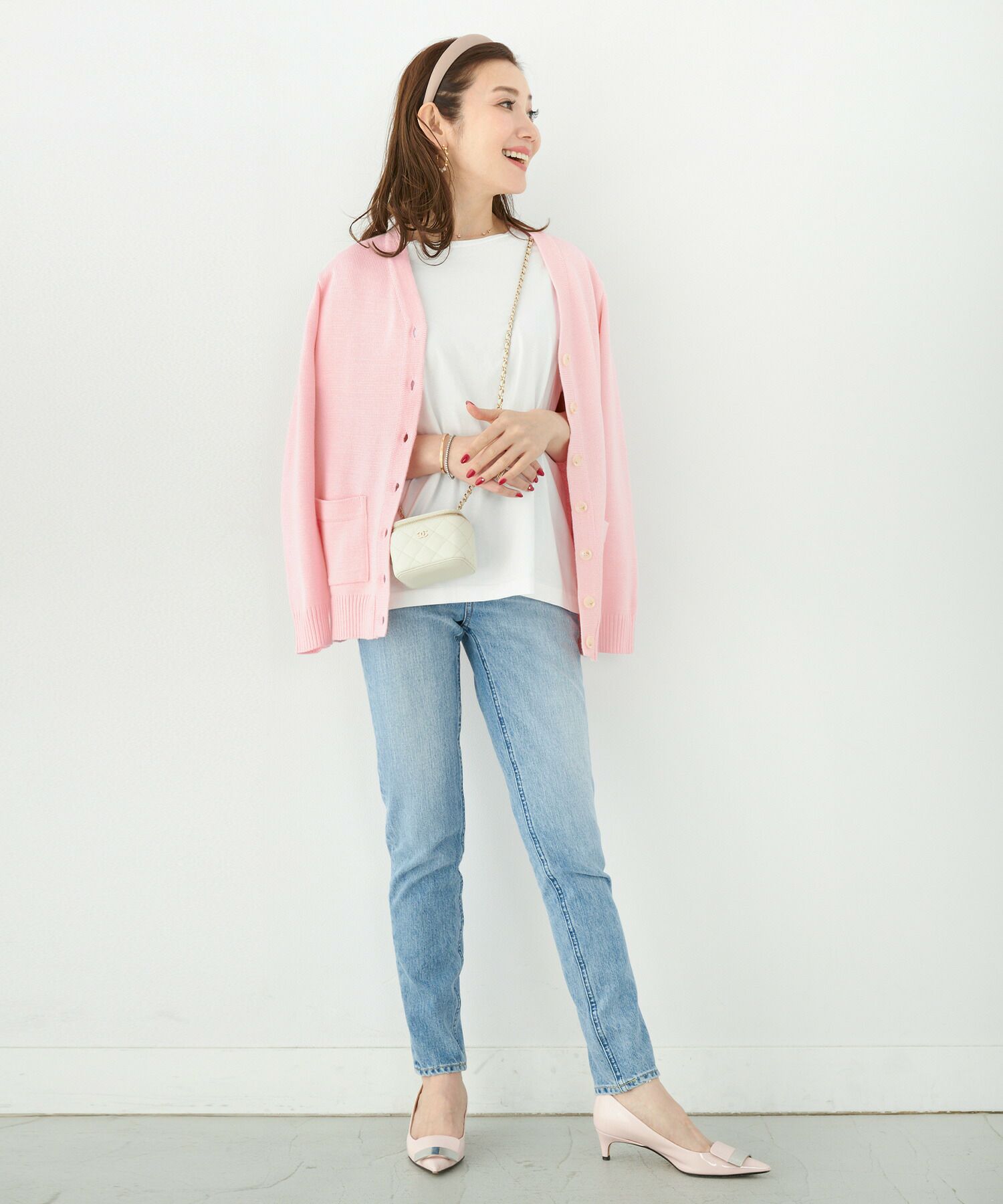 日本製/手洗い可/ポケット/長袖/ボタン/コットンMIX