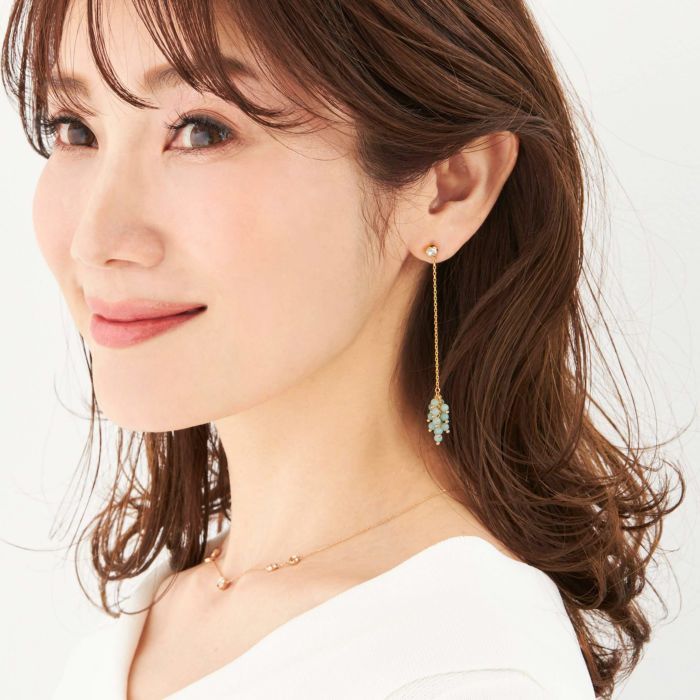 グレープ ピアス イヤリング Grape Pierce Earring